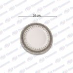 PLATO DECORADA/CERAMICA (M) KC00893 (40 X CJA)