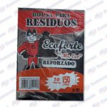 BOLSA P/RESIDUO 150LT NEGRO ECO FORTE REFORZADO (70X85X25)