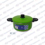 CACEROLA ALUM. Nº22 VERDE PANELART