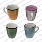 TAZA PORCELANA ESMALTADA 300ML HW05291 (CAJA 72)