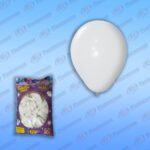 GLOBO Nº12 PREMIUM BLANCO MDC (50 UND)