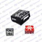 CAJA DE CARTON P/ HAMBURGUESA C/DISEÑO 13X13X6