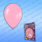 GLOBO Nº12 PREMIUM ROSA BEBE MDC (50 UND)