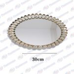 BANDEJA DECORACION C/ESPEJO 30CM HB6534