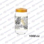 FRASCO VIDRIO C/DISEÑO 1000 CC HEREVIN 171541