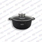 OLLA 28CM INOX C/TAPA 6.5LTS HOFFNER ELEGANCE HF-7713 (CJA X 4UND)