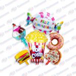 SET GLOBO PALOMITAS WB-X144 (5PCS)
