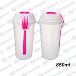 VASO P/ ENSALADA DE FRUTA 850ML ROSA