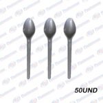 CUCHARITA GRIS FORFEST (50UN)