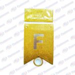 BANDERIN FELIZ CUMPLEAÑOS DORADO 111D