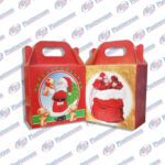 CAJITA C/MANIJA NAVIDAD 14X14X7 (3729)
