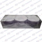 FORMITAS DE PAPEL FLOR BLANCO (50UND)