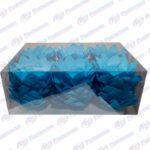 FORMITAS DE PAPEL FLOR CELESTE (40UND)