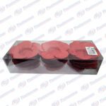 FORMITAS DE PAPEL FLOR BORDO (50UND)