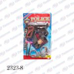 JUGUETE PISTOLA POLICE 19X31.5CM 2323-8