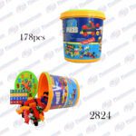 JUGUETE BLOQUE BALDE DIDACTICO 178PC 2824
