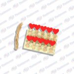 PINZA P/DECORACION CORAZON GH372-9 (10 UND)