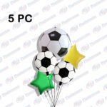 SET GLOBO PELOTA WB-F05 (5PC)