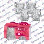 JUEGO DE VASOS WHEATON BARROCO 4UNID