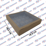 CAJA KFRAFT 16CAV. 18.5X18.5X4 02377