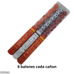BOMBA LANZA CONFETTI CON 8 BALONES (LH6073-15)