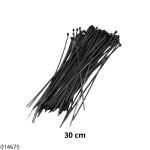 PRECINTO NEGRO 3.6X300MM AMR-36-300 (100UND)