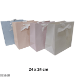 BOLSO D/REGALO C/CINTA MOÑO 24X12X24CM YULY YXL-1393M