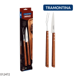 JUEGO PARA ASADO CHURRASCO 46CM TRAMONTINA 26499/037 (2PCS)
