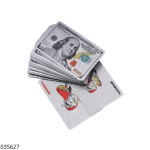 CARTAS P/ POKER PLATEADO