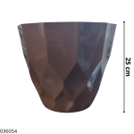 PLANTERA DEKORA MARRON 30CM (0464A)
