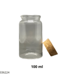 FRASCO 100 ML TAPA CORCHO