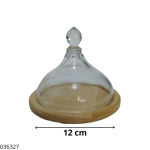 MANTEQUERA BASE DE BAMBU REDONDO 14CM PY-57296