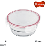 BOWLS C/TAPA HERMETICO 1LT MARINEX