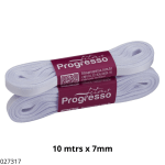 CINTA RASO Nº2 BLANCO PROGRESO (7MMX10MTS)