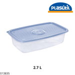TAPPER PLASUTIL RECT. 2700ML (5775)