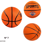 PELOTA P/ BASQUET Nº7 NARANJA SPORTS SP00549 (CJA X 50)