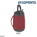 TERMO SOPRANO ATACAMA 2.5LT ROJO
