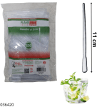 MEZCLADOR P/ TRAGOS Y CAFE CRISTAL PLASTILANIA (500 UND)