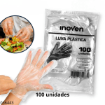 GUANTE DESECHABLE TIPO BOLSITA INOVEN (100 UND)