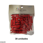 PINZA P/DECORACION ROJO
