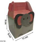 CAJITA P/SOUVENIR ELEFANTE YHPT-6010-2 (6UND)
