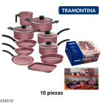 JUEGO DE CACEROLA TURIM TRAMONTINA 20297/464 (10PCS)