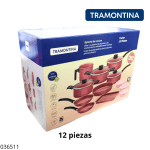 JUEGO DE CACEROLA TURIM TRAMONTINA 27899/491 (12PCS)