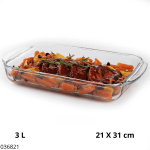ASADERA RECTANGULAR LIBBEY 3LTS