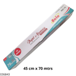 PAPEL ALUMINIO BELO 45CMX70MT C/CORTADOR 70