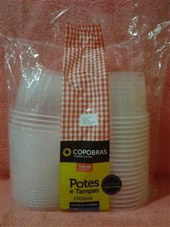 POTE C/TAPA 1000ML 25UND COPOBRAS (CAJA X 8)