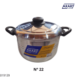 CACEROLA ALUM. ARARY Nº22 4.9LTS