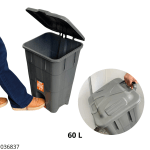 BASURERO INDUSTRIAL 60LT A PEDAL ANTARES
