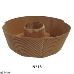 MOLDE DE PAPEL P/ROSCA PASCUA 15CM (01827)