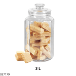 FRASCO DE VIDRIO C/TAPA 3LT 29981
